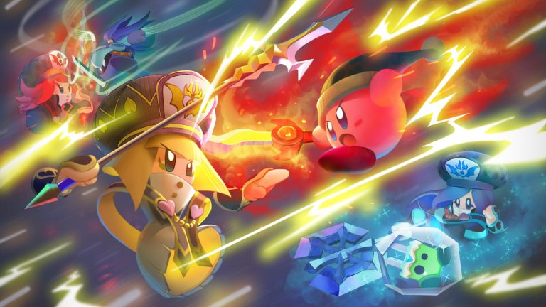 【壁紙】三魔官との戦い！星のカービィ スターアライズの壁紙が配信開始！ | かーびぃまみれ｜星のカービィシリーズの総合情報ファンサイト